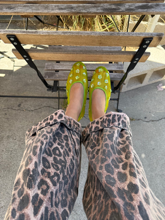 Eden Mesh Flat - Grass Green