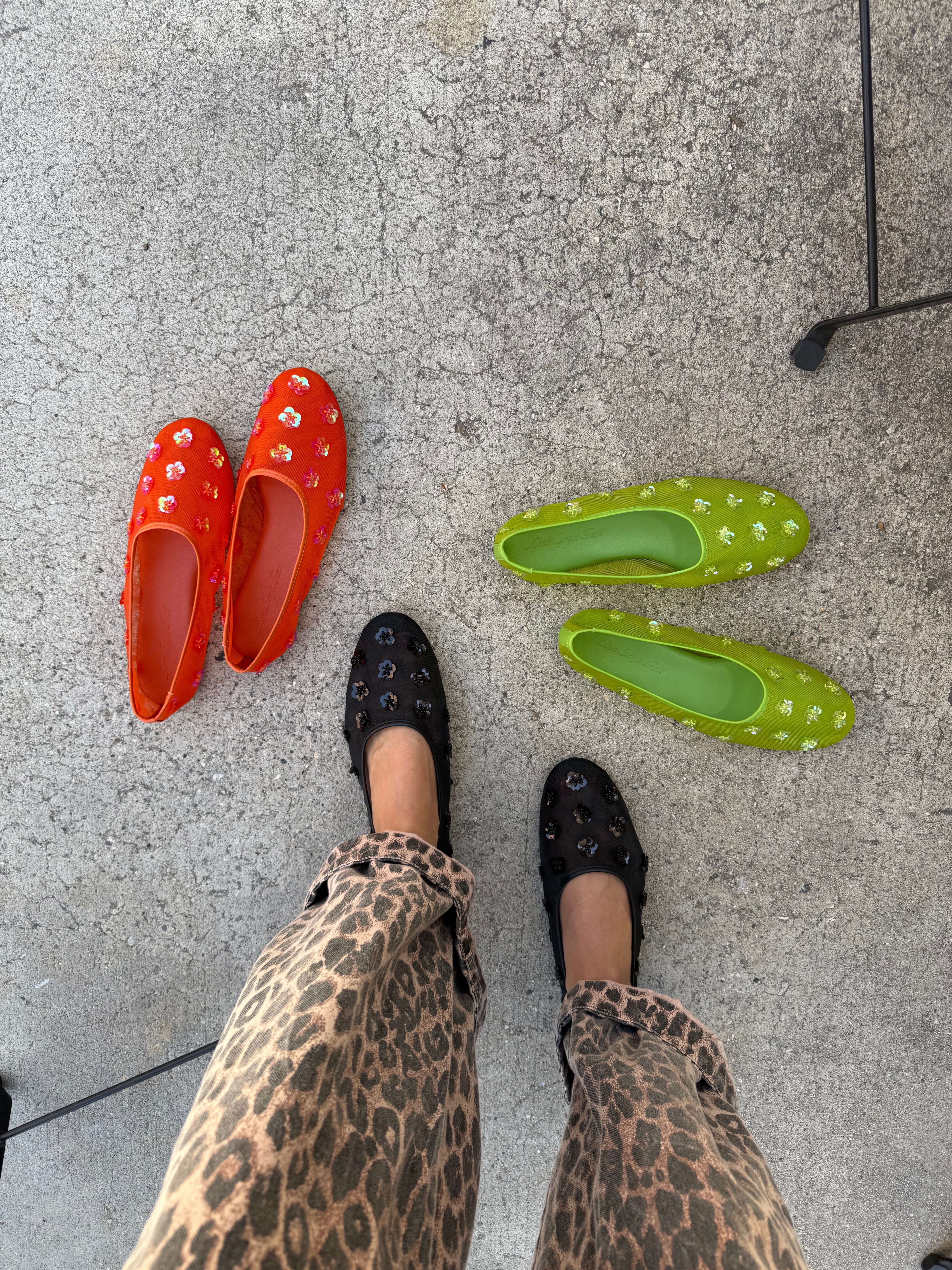 Eden Mesh Flat - Obsidian Black – Lisa Says Gah