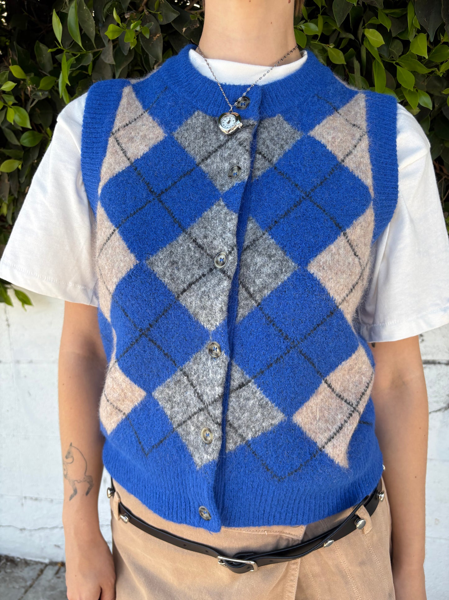 Aggie Vest - Cobalt Blue
