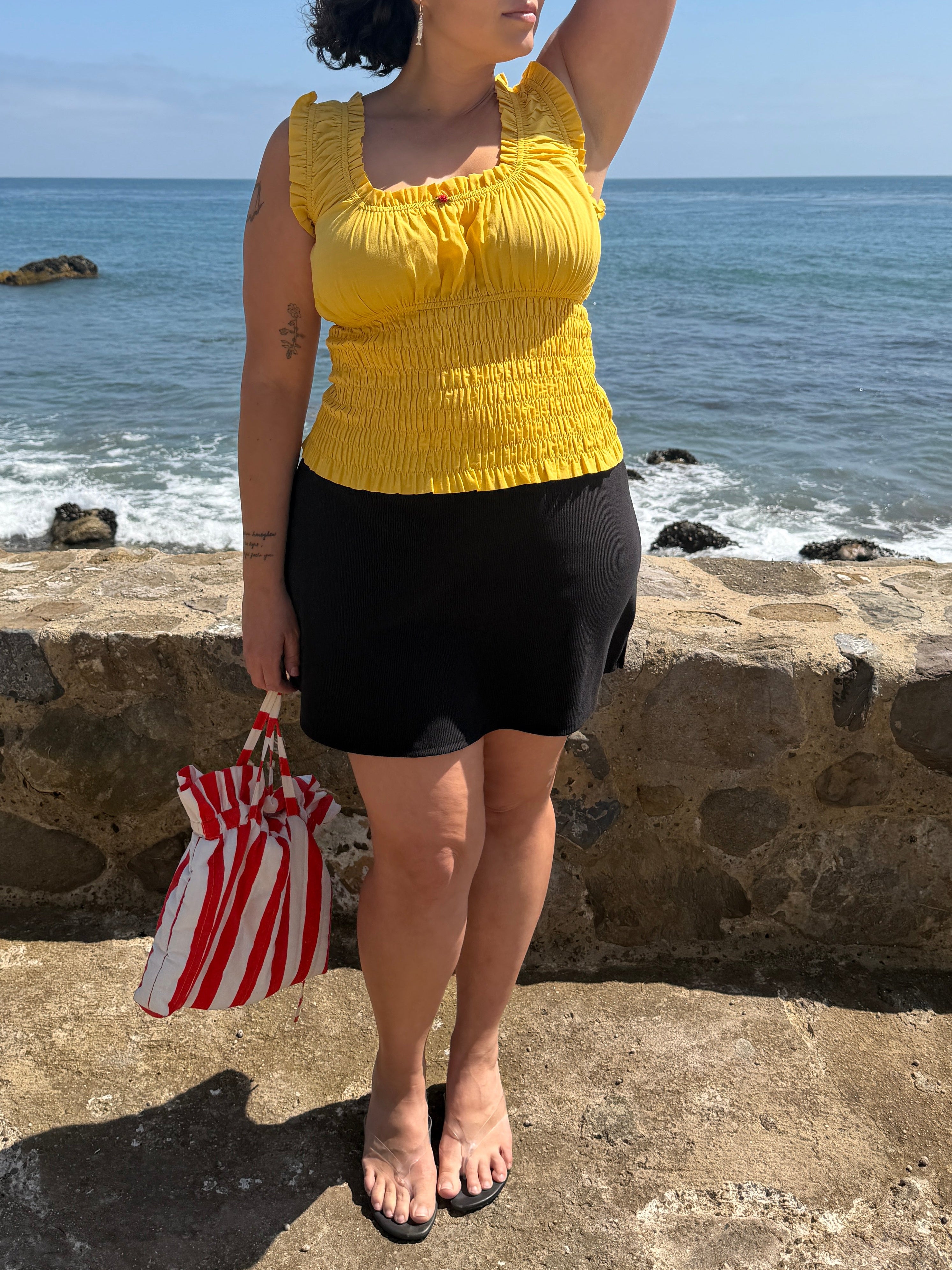 Darcy Skort - Black – Lisa Says Gah