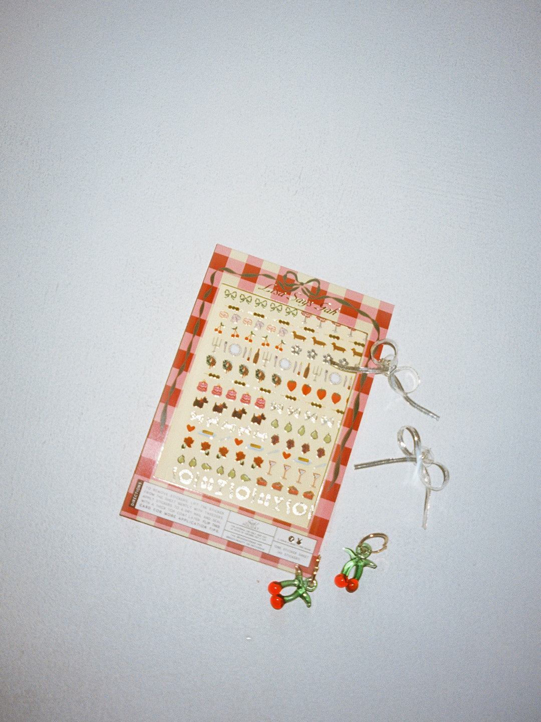 Nail Art Stickers - Set The Table