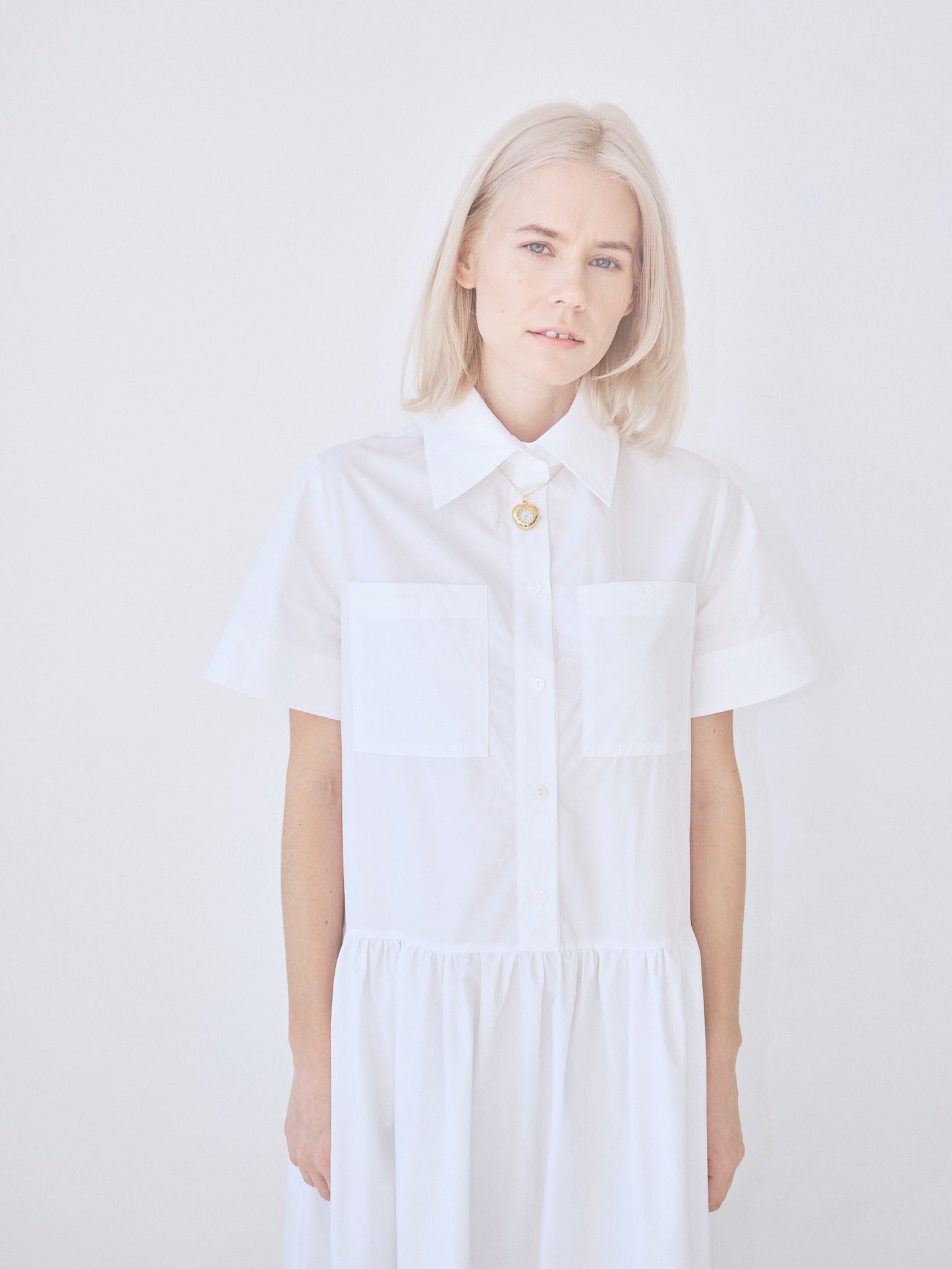 Bay Midi Dress - White