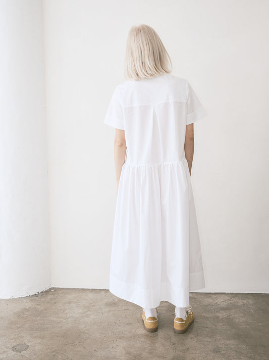 Bay Midi Dress - White