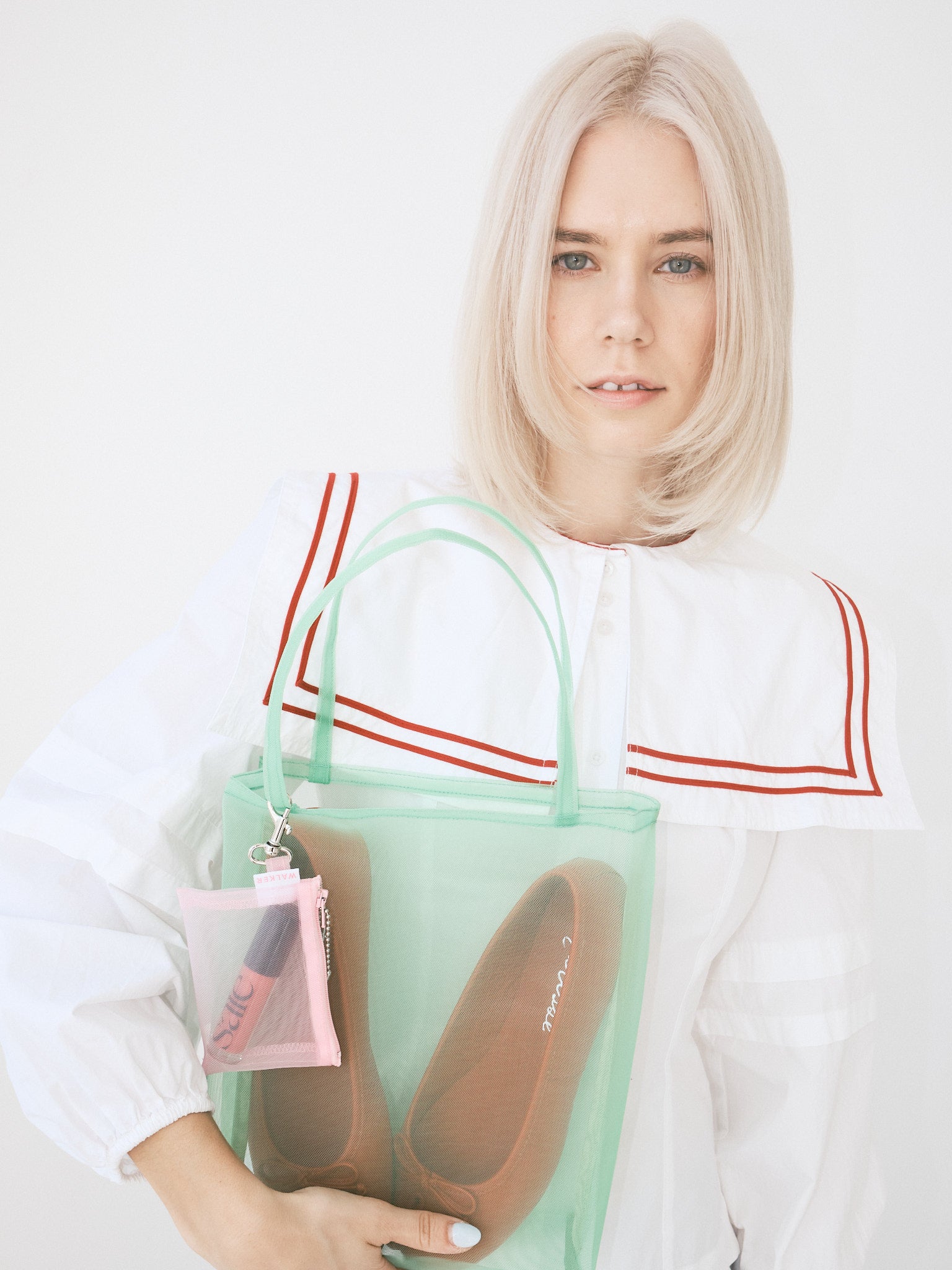Open Tote - Mint – Lisa Says Gah