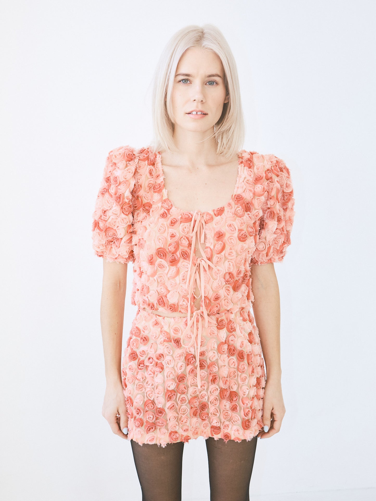 Rōz Blouse - Pink Rose