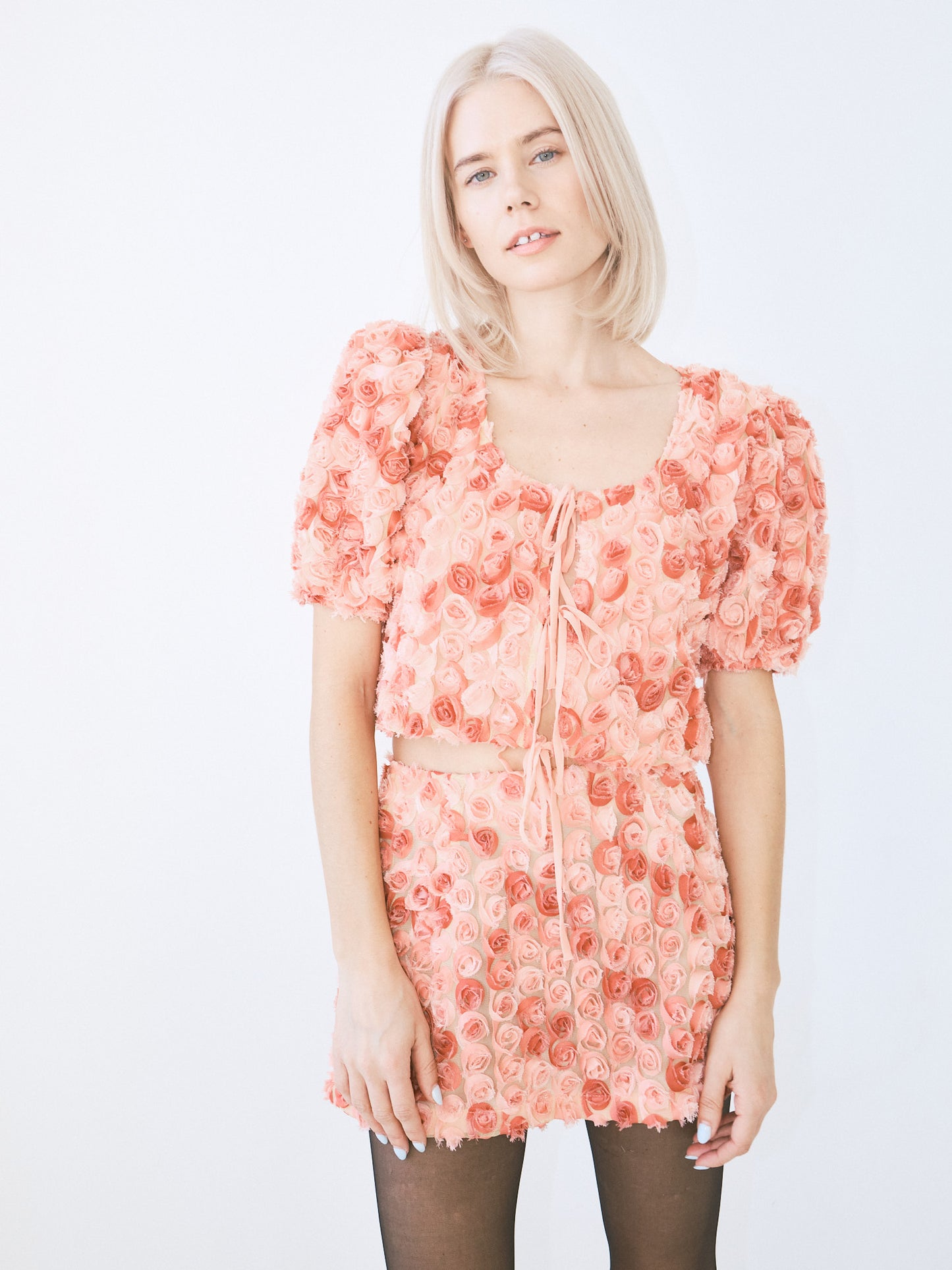 Rōz Blouse - Pink Rose