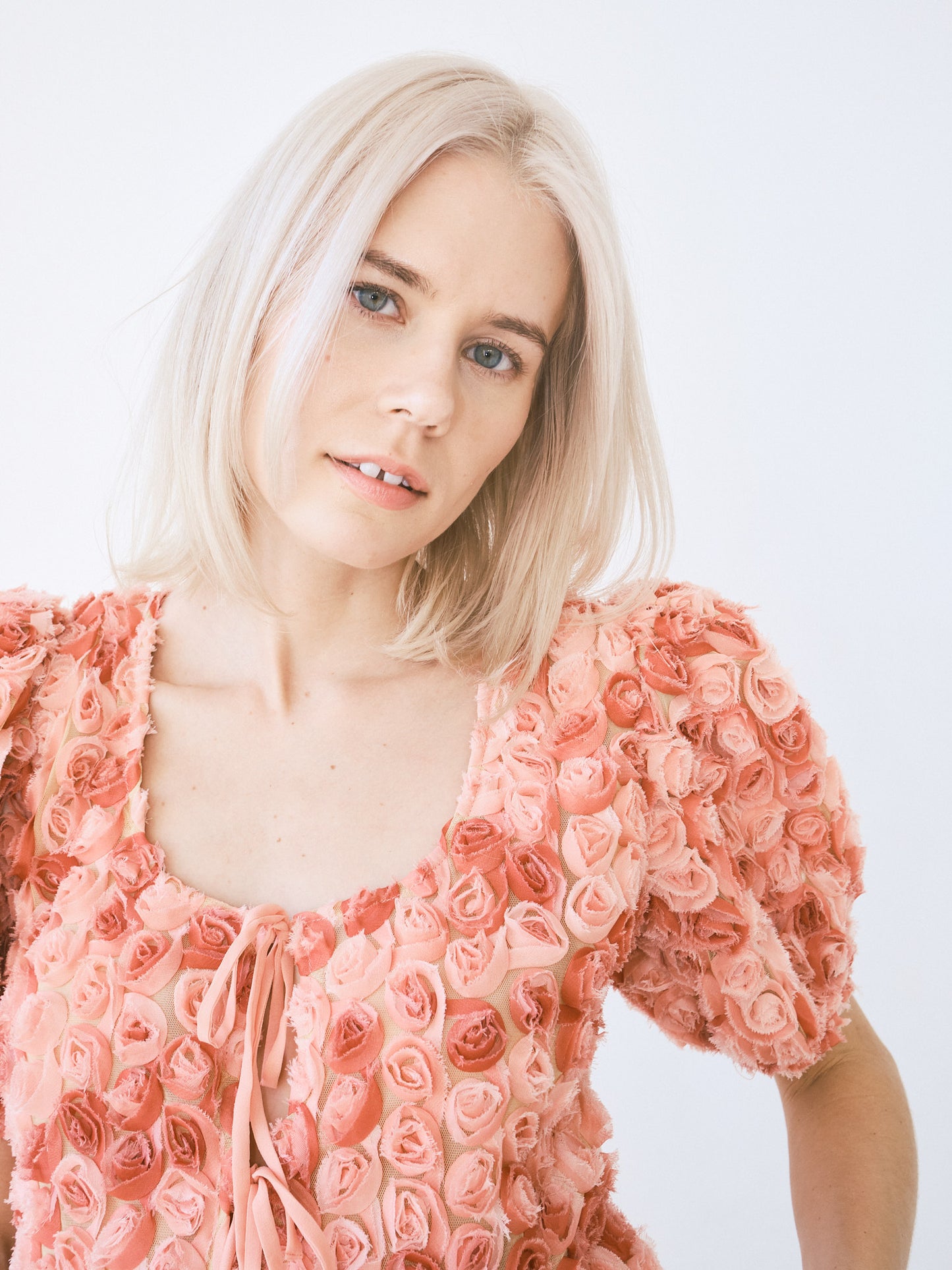 Rōz Blouse - Pink Rose