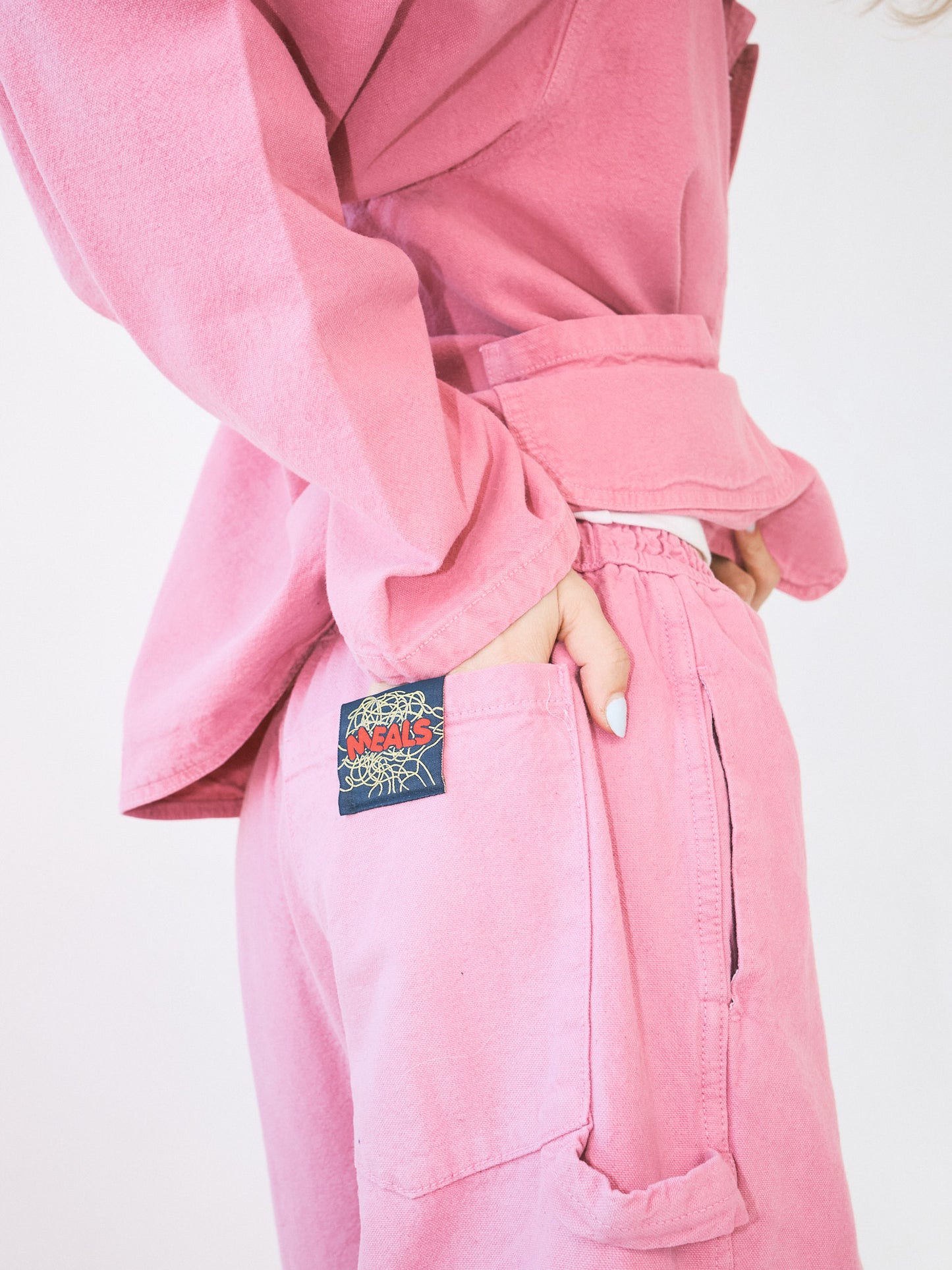 Chef Pant - Donut Box Pink