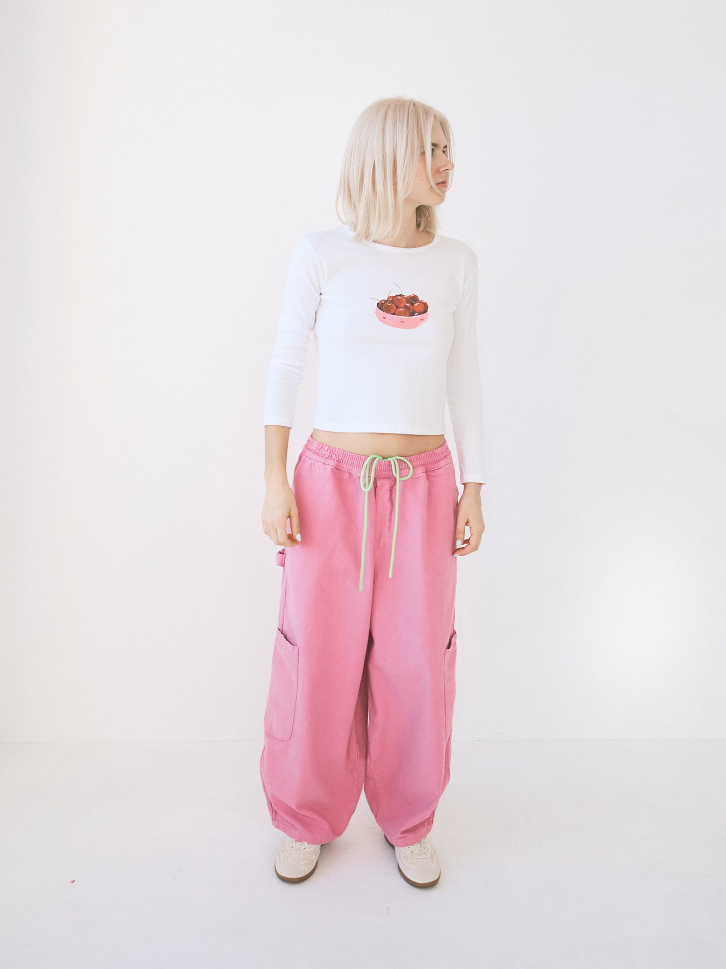 Chef Pant - Donut Box Pink