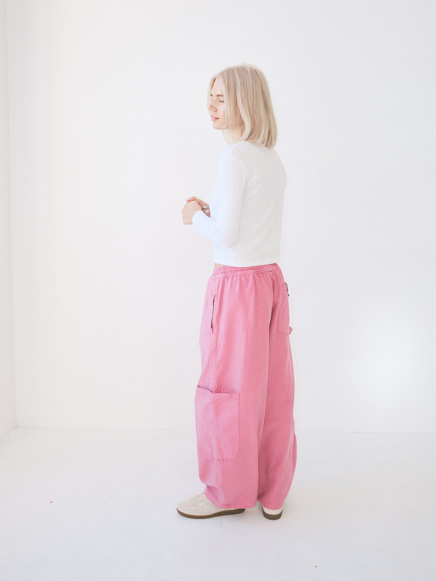 Chef Pant - Donut Box Pink