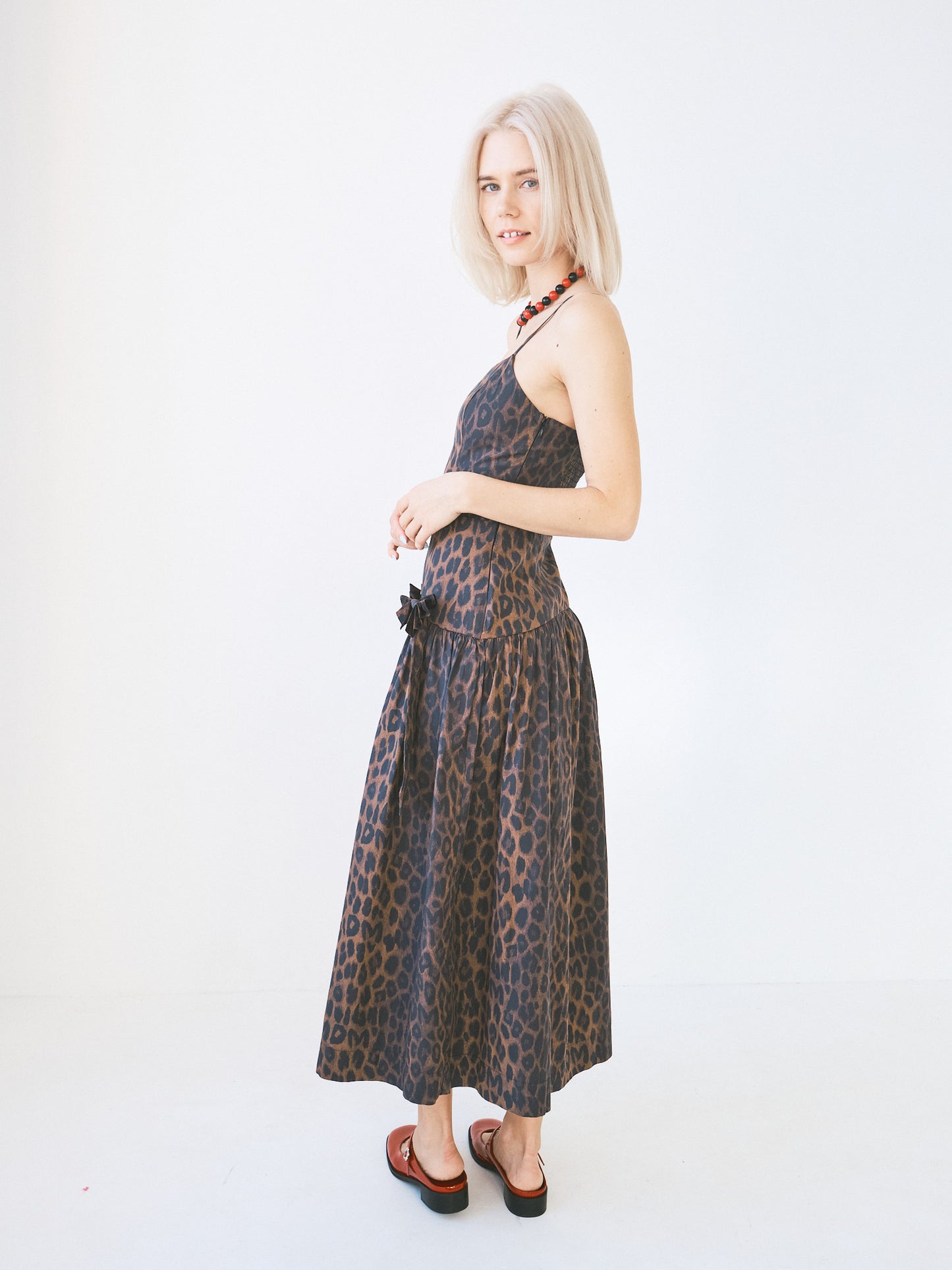 Ella Mary Jane Mule - Cherry Patent