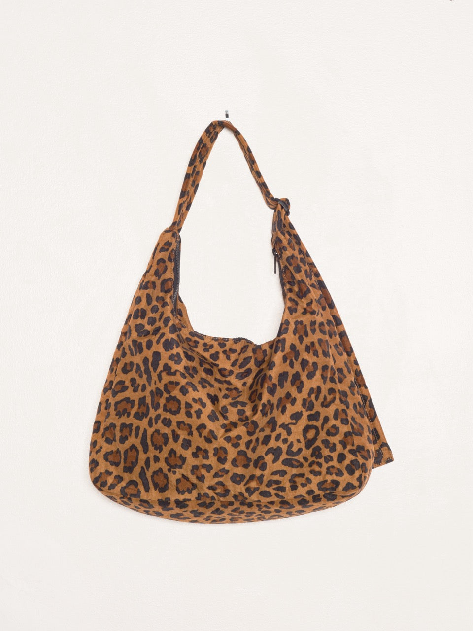 Nylon Shoulder Bag - Leopard