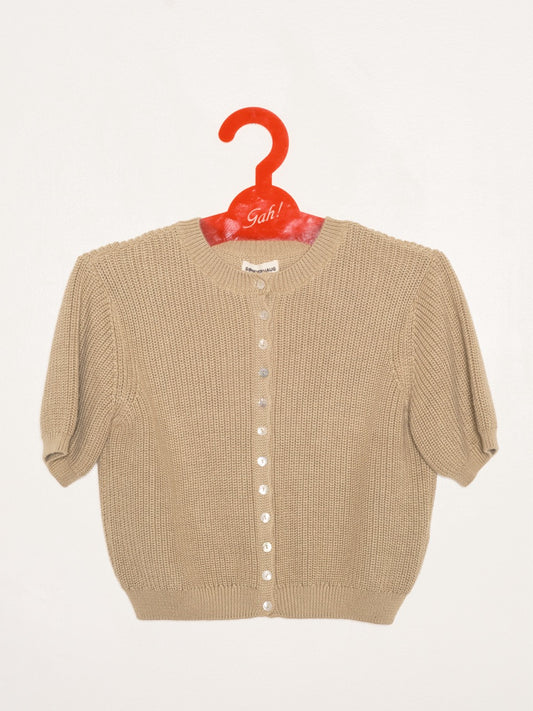 Coastal Cardigan - Sea Glass Green