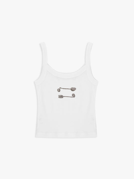 Harley Tank - Spiral Spoon and Fork