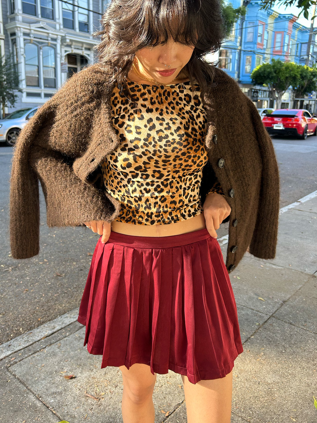 Bobbi Skort - Merlot