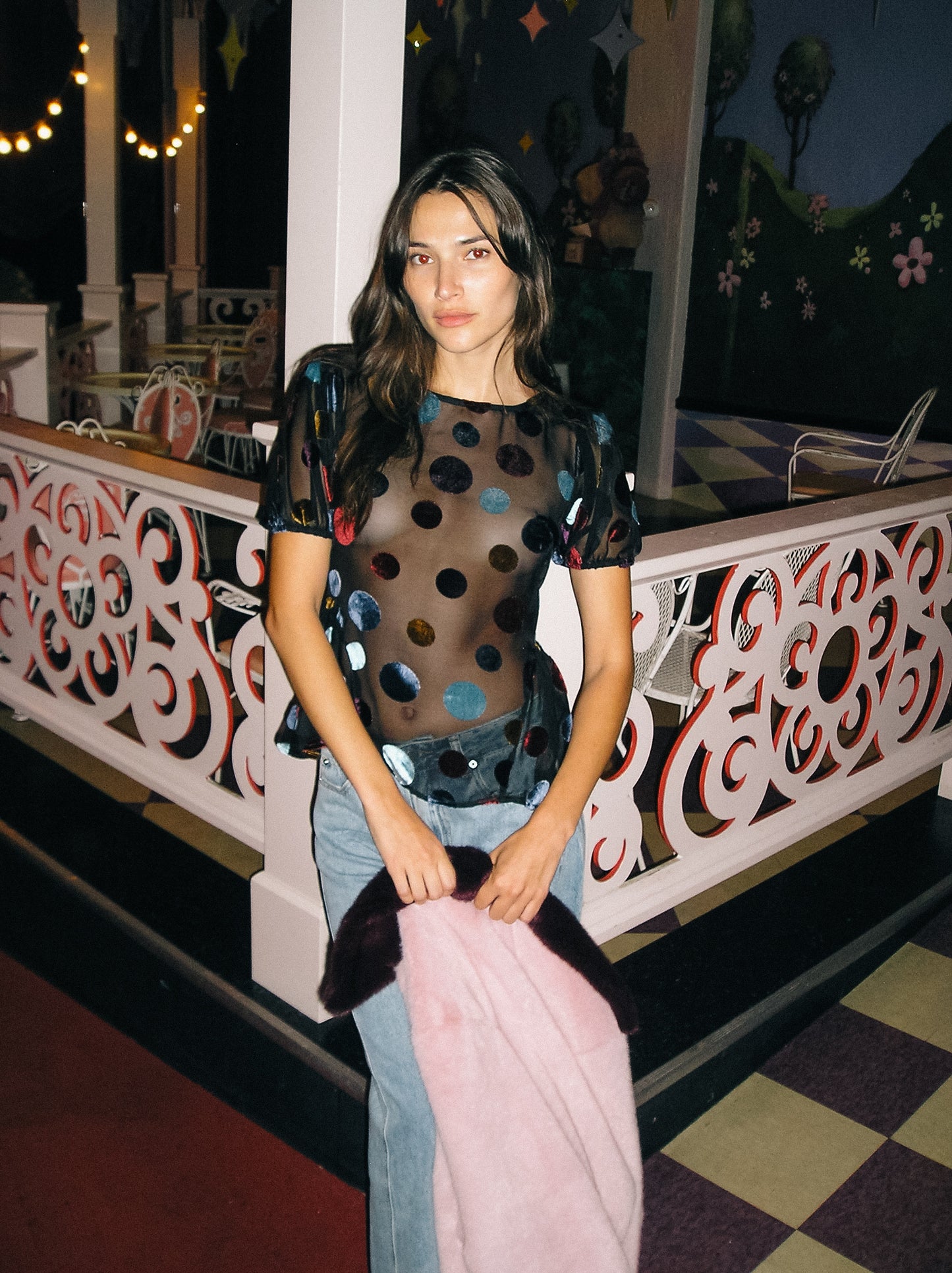 Petra Blouse - Party Dot