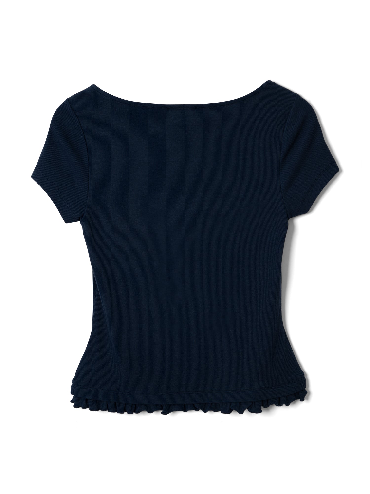Posie Short Sleeve Top - Navy