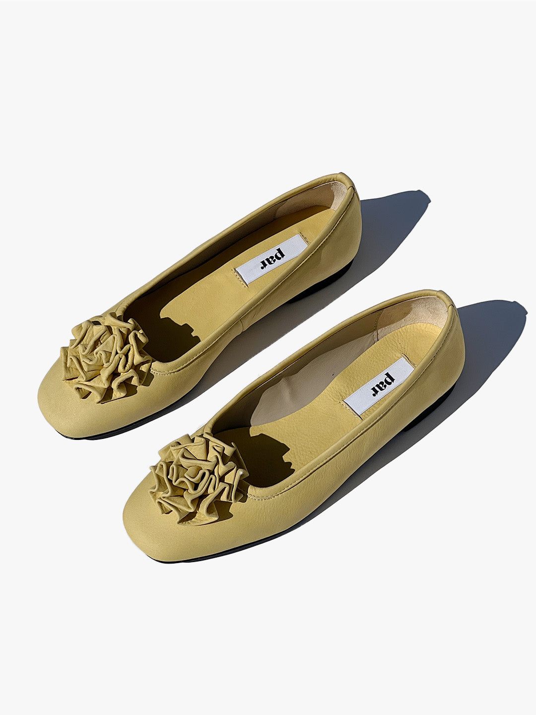 【LEMON】MARTE sahara Sheer Strap Shoes Marsha Rosette Slipper - Lemon – Lisa Says Gah
