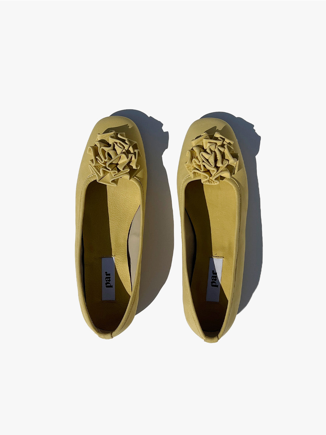 Marsha Rosette Slipper - Lemon