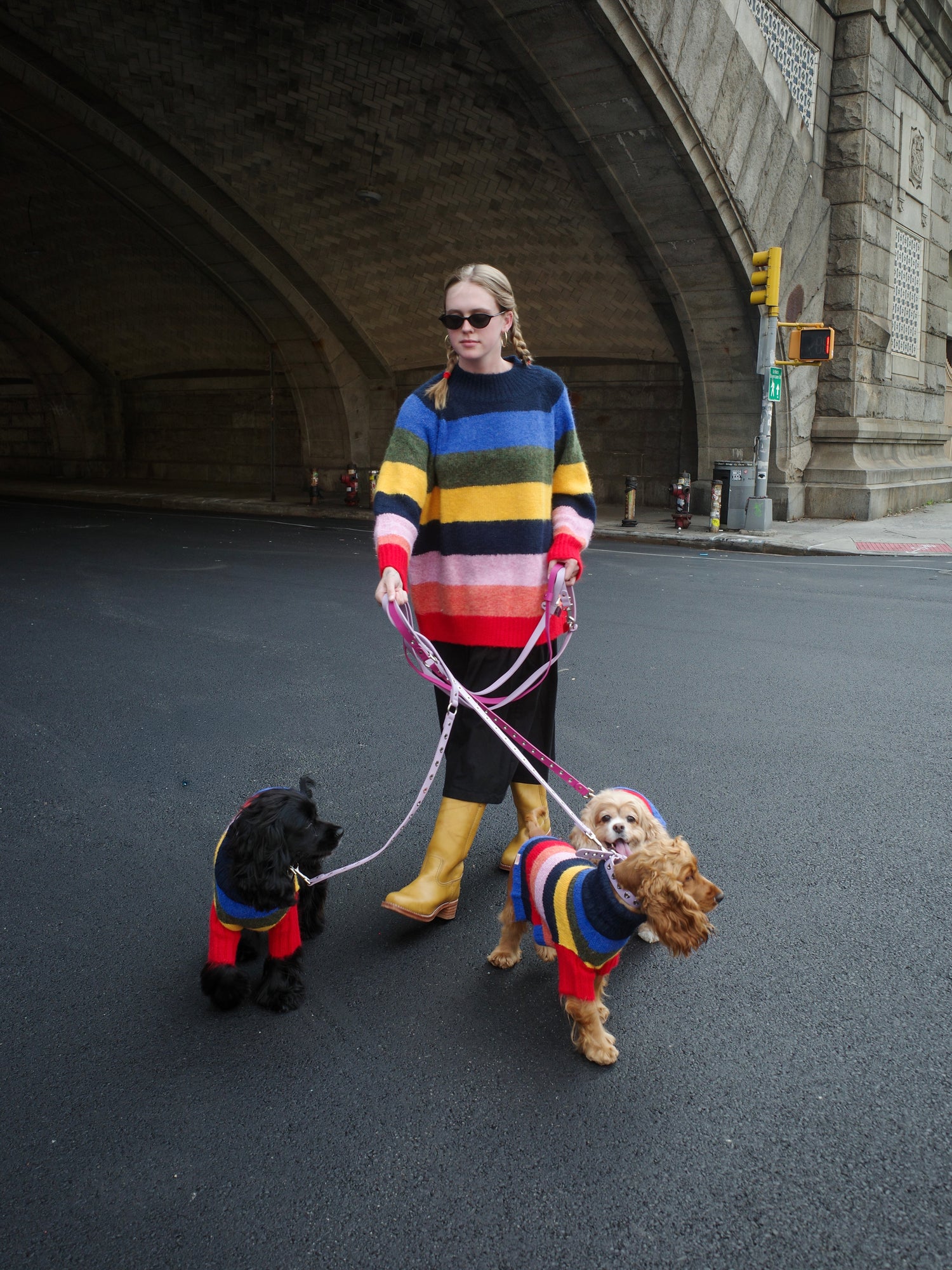 Dog Sweater - Rainbow