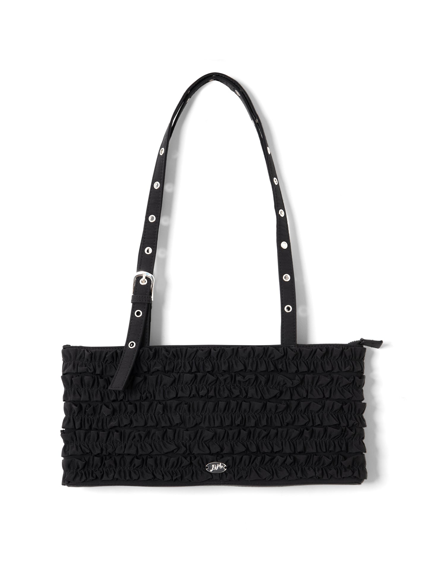 Sophia Ruffle Bag - Black