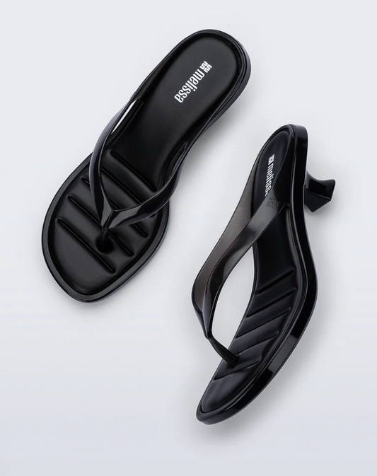 Flip Flop Kitten Heel - Smoke