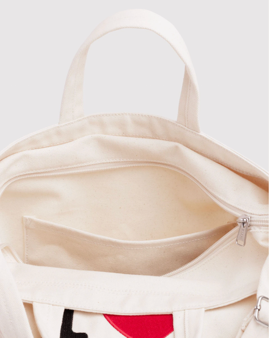Horizontal Zip Duck Bag - I LOVE NY