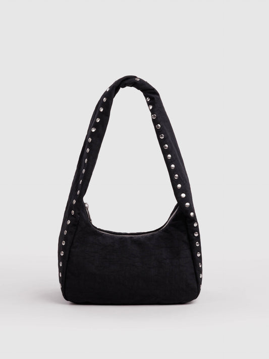 Small Nylon Meringue Bag - Studs