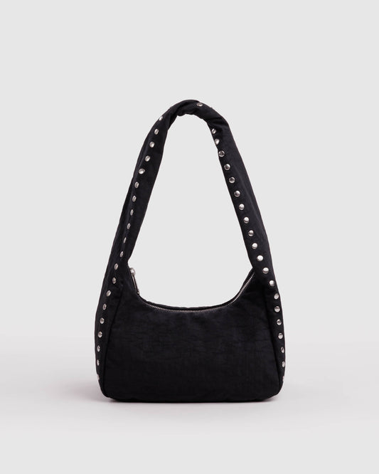 Small Nylon Meringue Bag - Studs