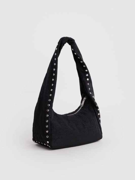 Small Nylon Meringue Bag - Studs