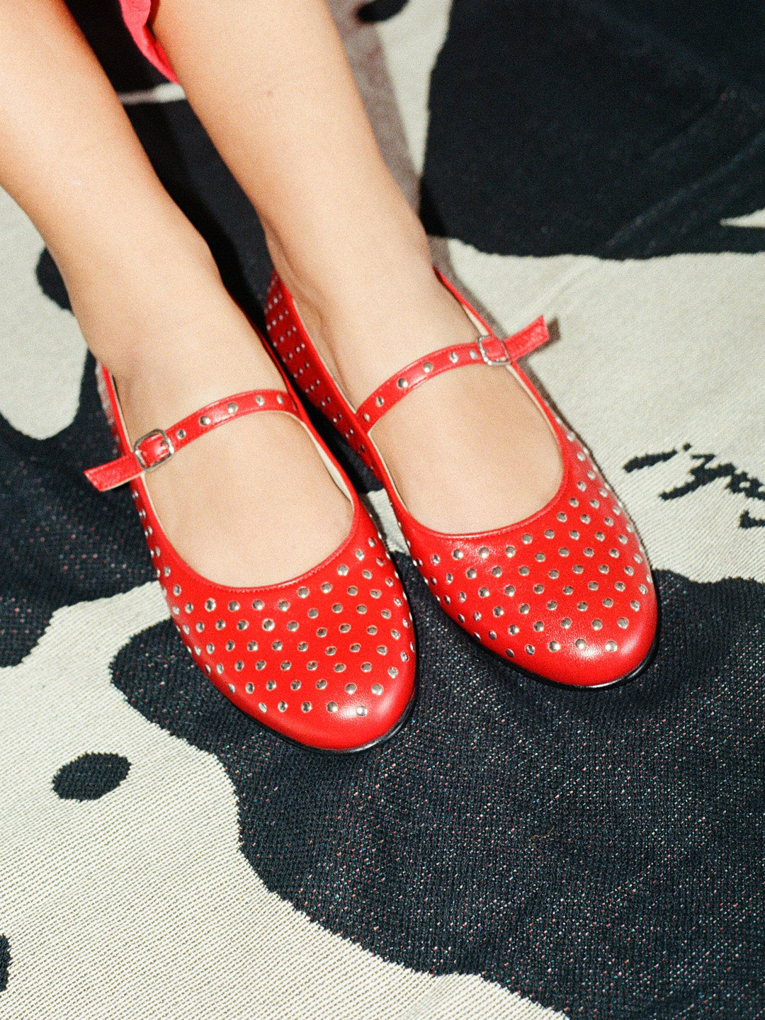 Lucien Ballet Flat - Red