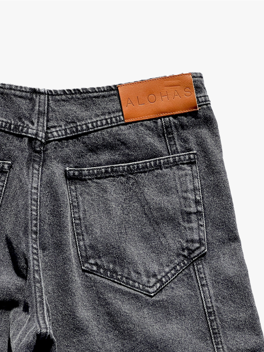 Magda Denim Pants - Black