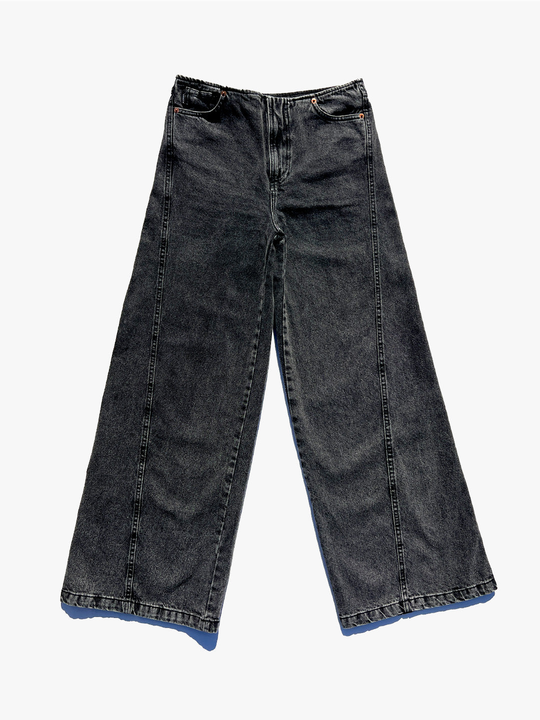 Magda Denim Pants - Black