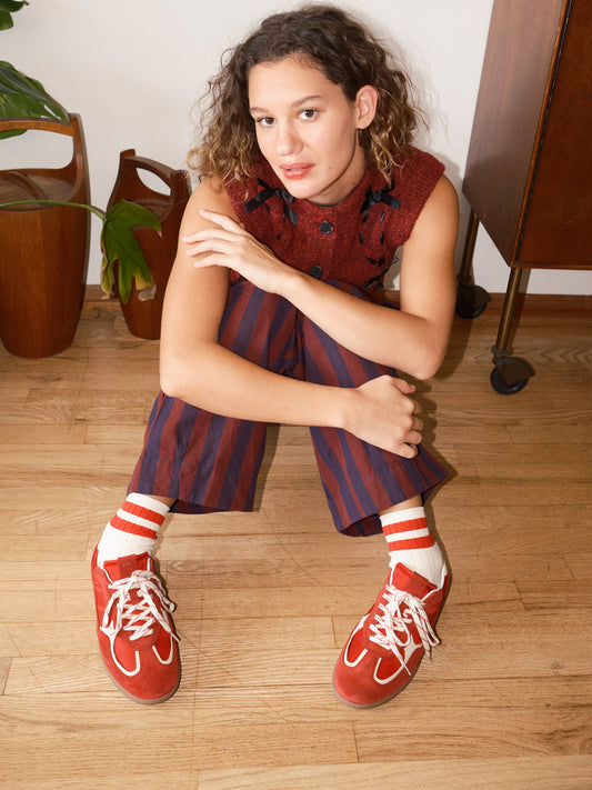 Rife Sneakers - Sheen Red