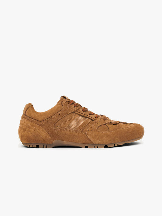 Tb.56 Suede Leather Sneakers - Tan