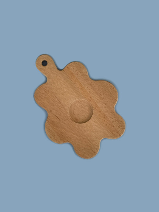 Serving Friends Board - Beach Wood