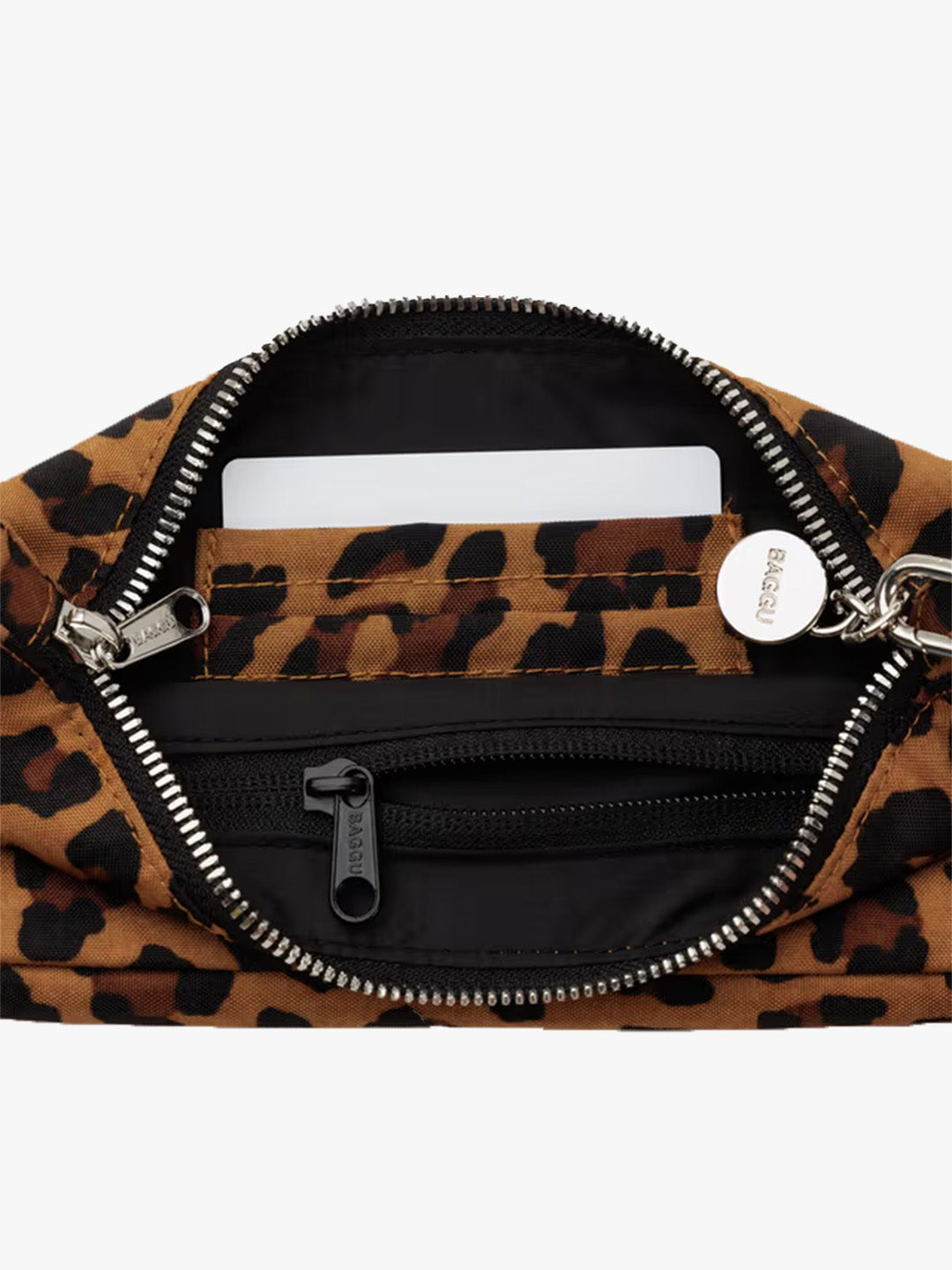 Nylon Pochette - Leopard