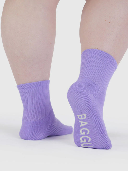 Ribbed Socks - Wisteria