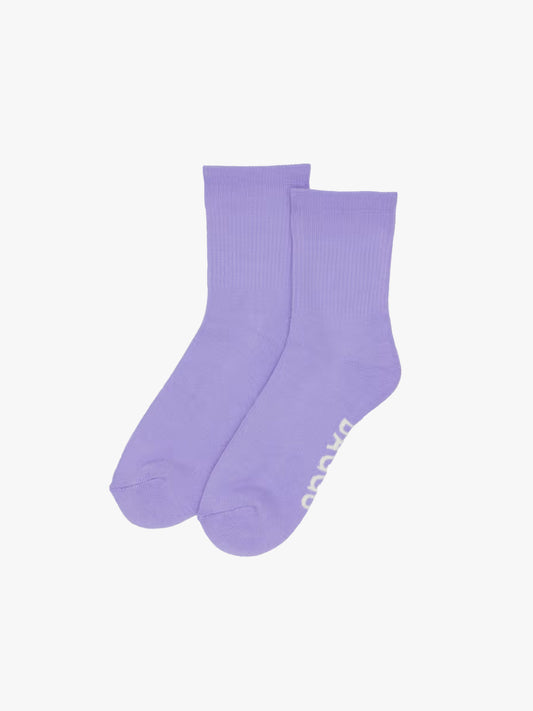Ribbed Socks - Wisteria