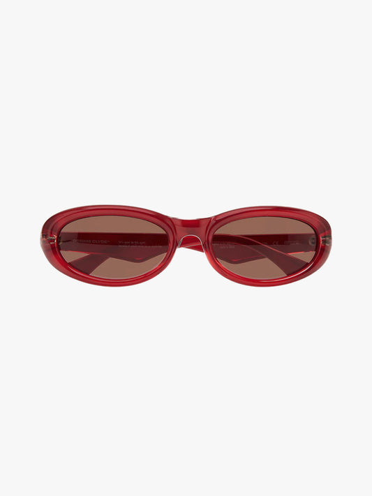 Groupie Sunglasses - Red Brown