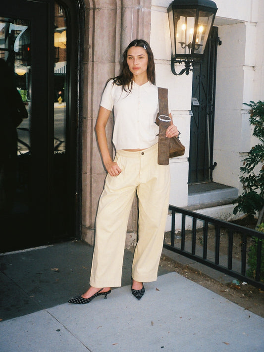 Iris Pant - Yellow
