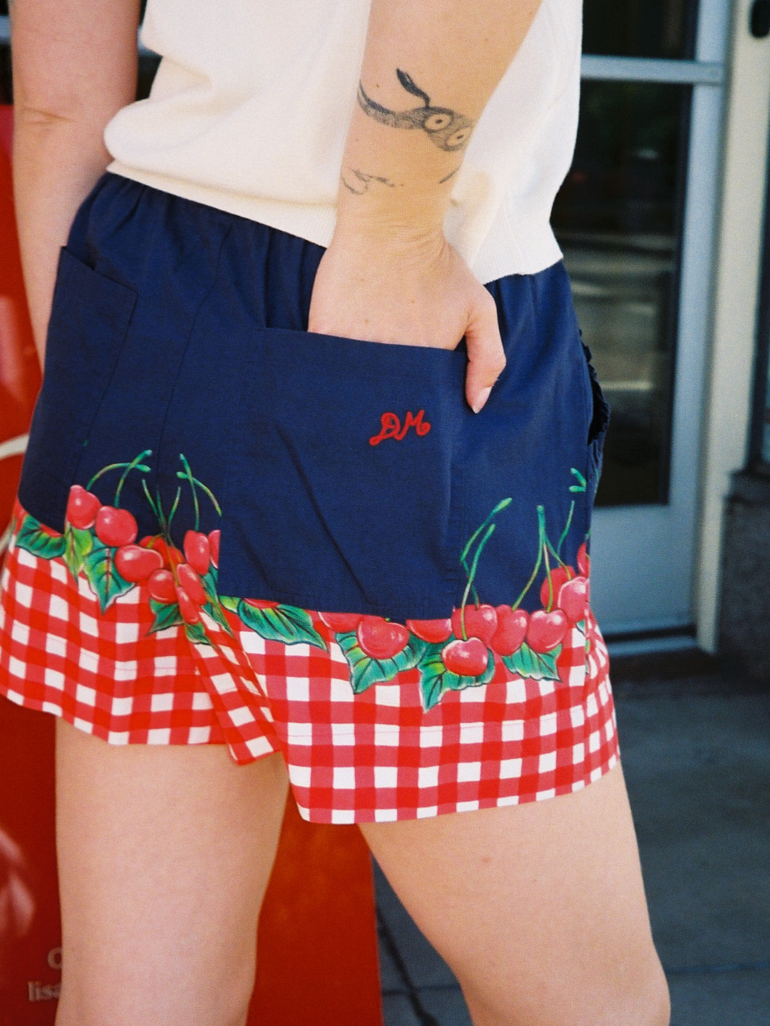 Pull On Shorts - Cherry Pie