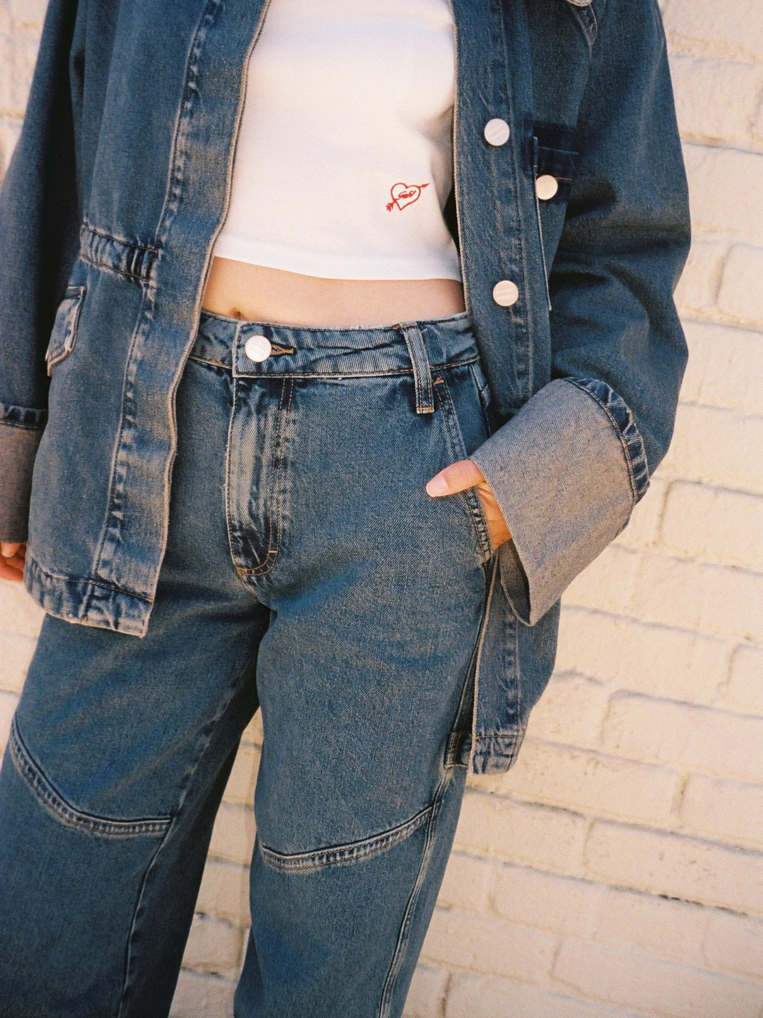 Emilie Workwear Jacket - Dusty Wash