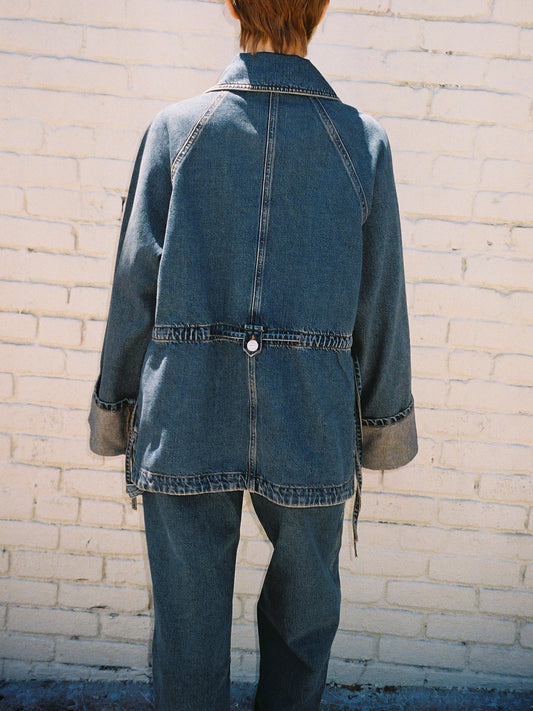 Emilie Workwear Jacket - Dusty Wash