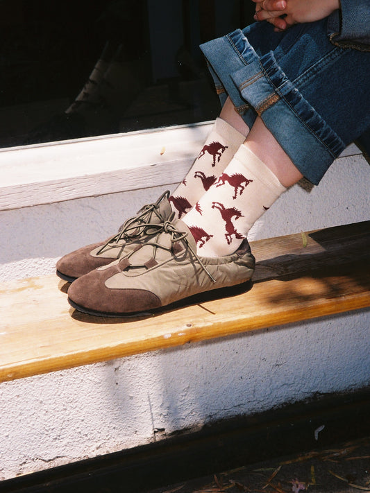Crew Sock - Horses