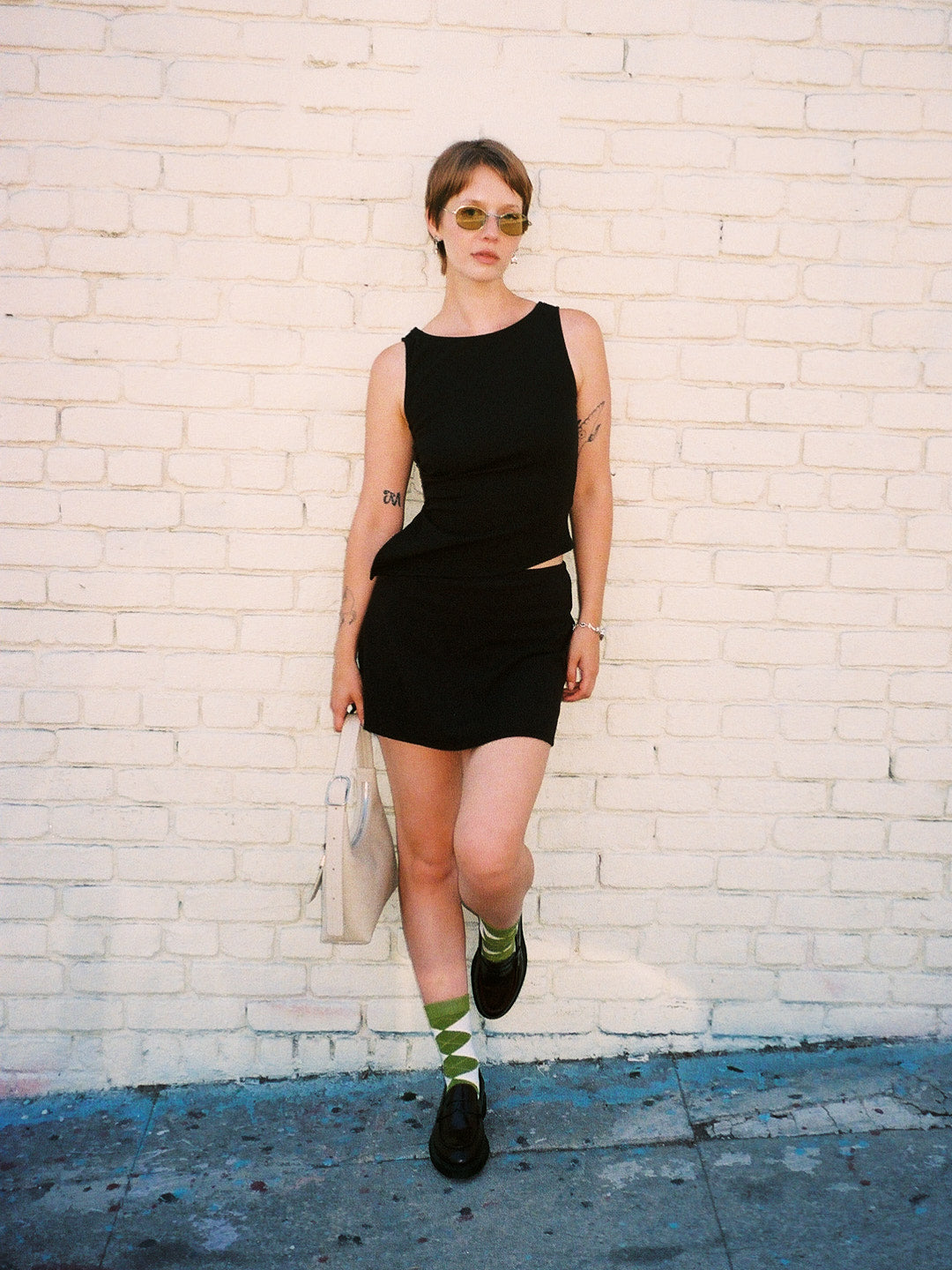 Darcy Skort - Black – Lisa Says Gah