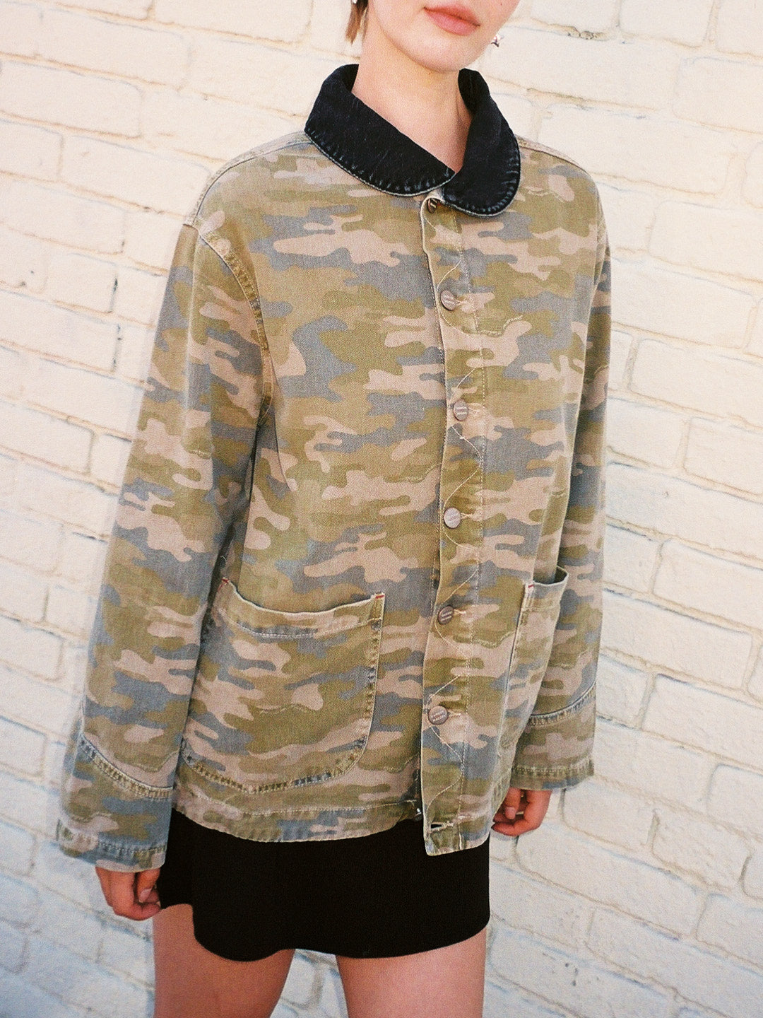 Francis Jacket - Green Camo