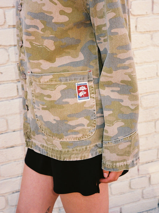 Francis Jacket - Green Camo
