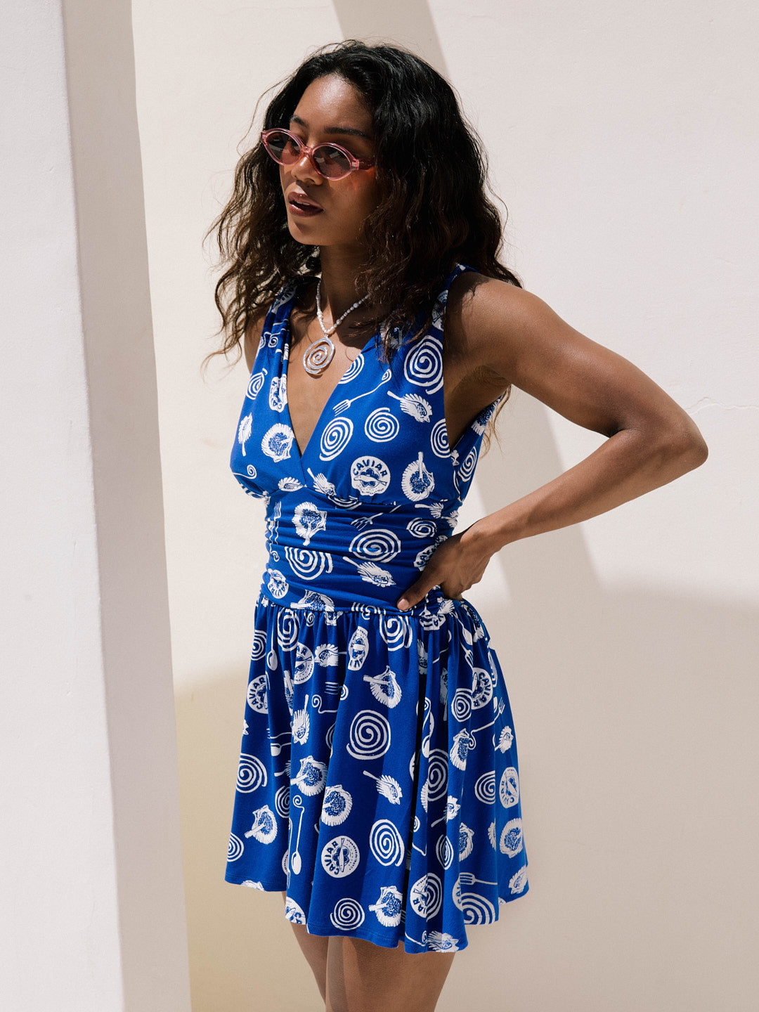 Mila Dress - Caviar Dreams Blue