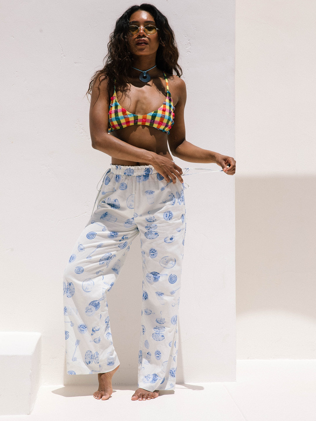 Erin Bikini - Multi Gingham